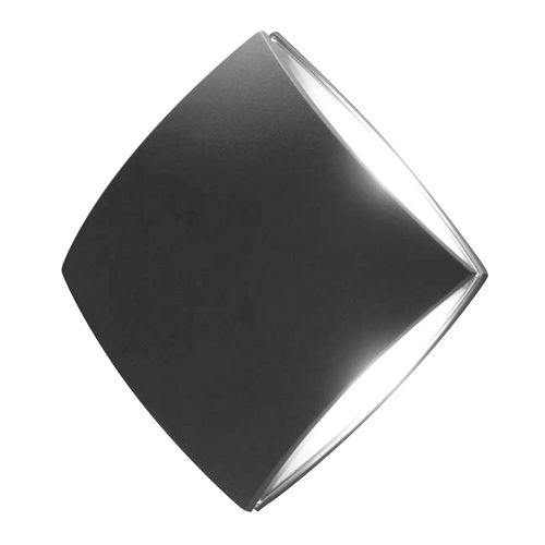 Applique murale contemporaine - ELVA - Elstead Lighting Ltd - d'extérieur / en fonte d'aluminium / carrée