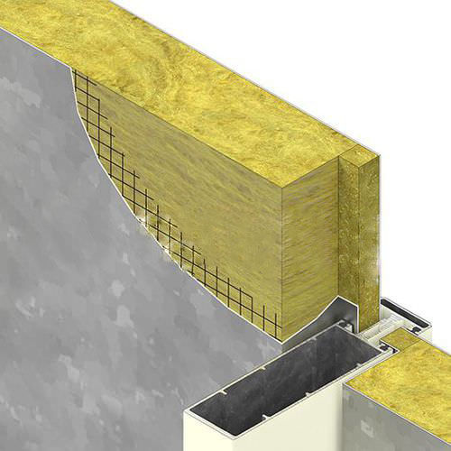 Isolant thermo-acoustique - NEXUS LAMELLA - Siderise Group - en laine de roche / en panneaux rigides / pour façade