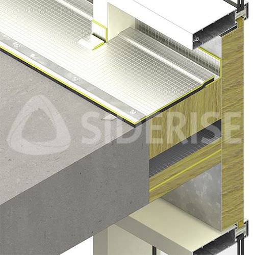 Isolant acoustique - CVB/C - Siderise Group - en panneaux / pour façade / non-combustible
