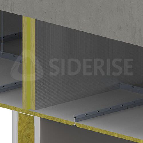 Isolant acoustique - CVB - Siderise Group - en panneaux / pour plafond / pour plancher