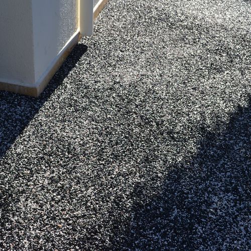 Sol en paillis de caoutchouc pour espaces publics - FLEXISET® - Sureset UK - recyclé
