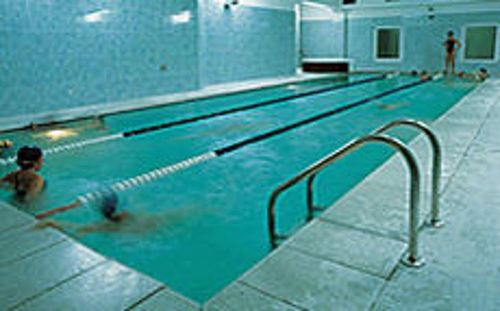Piscine couverte - BLUESPRING - LAGHETTO - d'extérieur / publique / enterrée