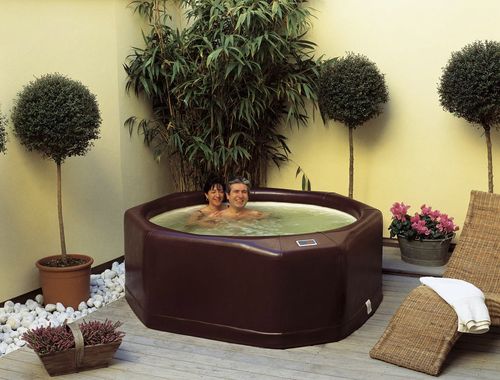Spa hors-sol - IDROMAS - LAGHETTO - rond / 4 places / résidentiel