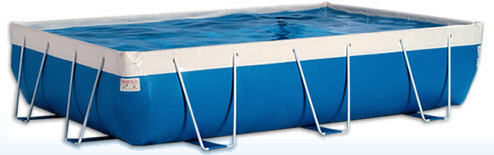 Piscine tubulaire - BABY - LAGHETTO - d'extérieur / hors-sol / en polyester