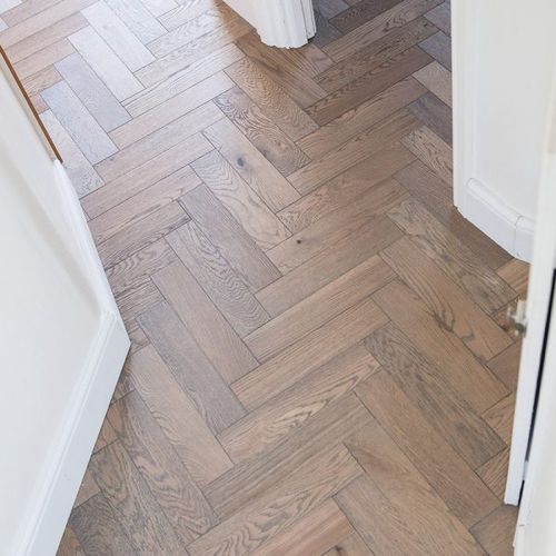 Parquet contrecollé - ZB101  - V4 Woodflooring - en chêne / en bois de feuillus / point de Hongrie