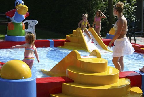 Piscine d'extérieur - CHOW - AQUA DROLICS - enterrée / en polyester / pour enfant
