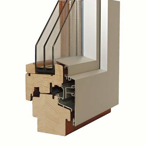 Fenêtre en aluminium - WWL Houses - en bois / coulissante / à triple vitrage