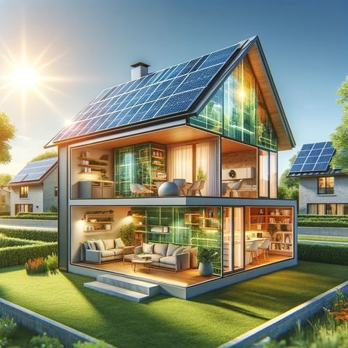 Maison préfabriquée - WWL Houses - écologique / à économie d'énergie / à énergie positive