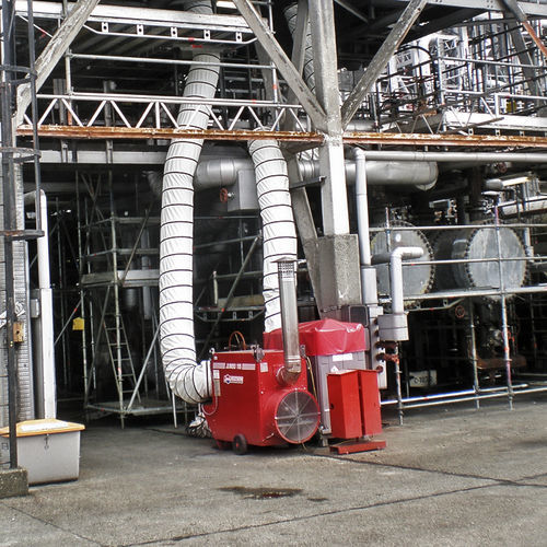 Aérotherme à gaz - JUMBO  - BIEMMEDUE SpA - kérosène / en îlot / suspendu