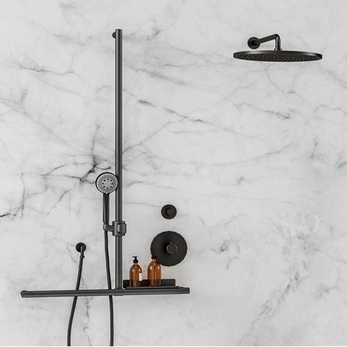 Fixation pour set de douche - DB-R-1205x700 - ERLAU