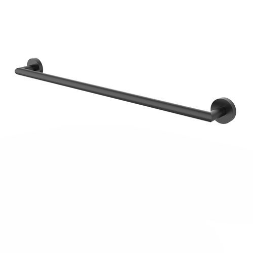 Porte-serviettes 1 barre - 5486936 - ERLAU - mural / en acier inoxydable / noir