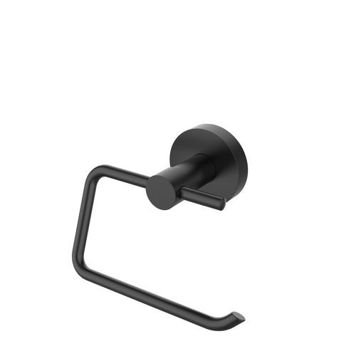 Porte-rouleau WC mural - 5486436 - ERLAU - en acier inoxydable / noir / professionnel