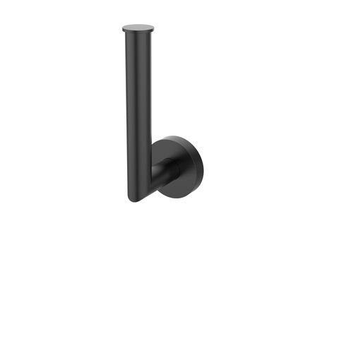Porte-rouleau WC mural - 5486536 - ERLAU - en acier inoxydable / noir / professionnel