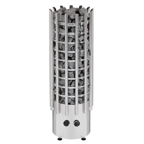 Poêle de sauna électrique - GLOW - HARVIA - 5 kW - 10 kW / au sol / en acier