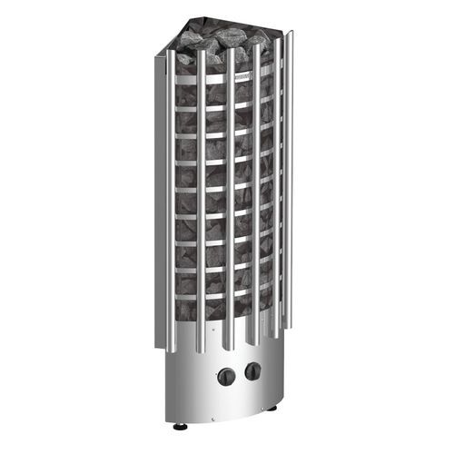 Poêle de sauna électrique - Glow Corner - HARVIA - 5 kW - 10 kW / au sol / d'angle
