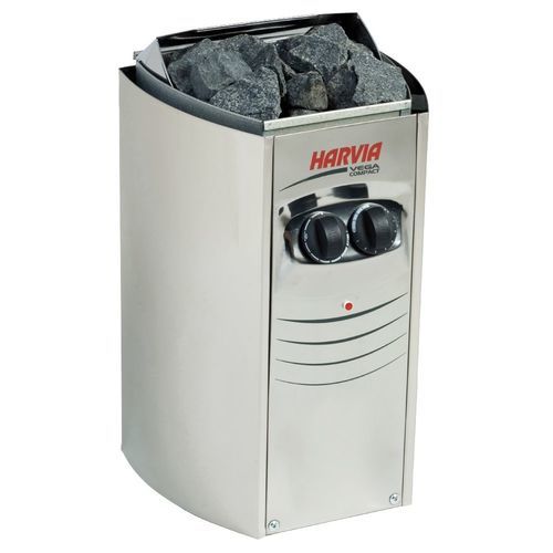 Poêle de sauna électrique - Vega - HARVIA - 5 kW - 10 kW / 0 - 5 kW / au sol