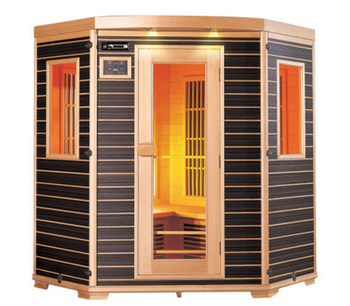 Sauna infrarouge - CORNER : FRB-033LW - Sauna King - résidentiel / en bois / pour intérieur