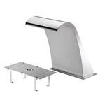 rideau d'eau acier inox