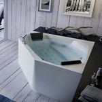 baignoire d'angle