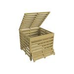 composteur en bois