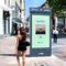 panneau signal&eacute;tique encastrableJCDecaux - Mobilier Urbain