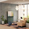 ensemble TV mural contemporainOCULAR FRAMESteelcase