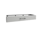 meuble vasque suspendu / en bois / contemporain / sans porte