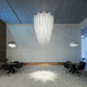 lustre contemporain / en cristal / en acier inoxydable / professionnel