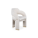 chaise contemporaine / d'intérieur / en tissu / avec piètement en laiton