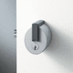 poignée de porte / en métal / contemporaine / professionnelle