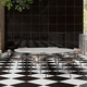 carrelage en porcelaine / mat / poli / d'intérieur