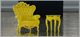 table d'appoint de style victorien / en bois / rectangulaire / résidentielle
