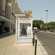 abribus en acier / en polycarbonate / en verre / avec banc