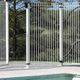 barrière de protection / fixe / en acier thermolaqué / de piscine