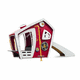 cabane pour enfant pour aire de jeux / au sol / avec toboggan / caserne de pompiers