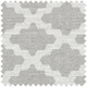 tissu d'ameublement / à motif géométrique / en polyester / en coton
