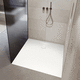 receveur de douche rectangulaire / à encastrer / en composite / à accessibilité universelle