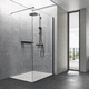 paroi de douche fixe / pliante / battante / d'angle