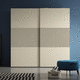 armoire modulable / contemporaine / en bois / à portes coulissantes