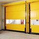 porte industrielle rapide / enroulable / autoportante / en acier inoxydable