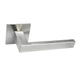 poignée pour porte / en inox / contemporaine / aspect satiné
