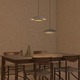 suspension / en aluminium / contemporaine / d'intérieur