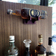 porte-bouteille aluminium / mural / professionnel
