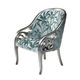 fauteuil design nouveau baroque / en tissu