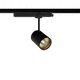 éclairage sur rail à LED / rond / en aluminium peint / professionnel