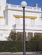 lampadaire urbain / contemporain / en fonte / en zinc