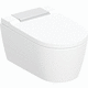 WC lavant / suspendu / en céramique / résidentiel