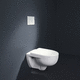 WC suspendu / en céramique / non spécifié / résidentiel