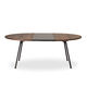 table contemporaine / en chêne / en noyer / en MDF