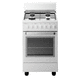 cuisinière à gaz / électrique / 4 foyers / 1 four